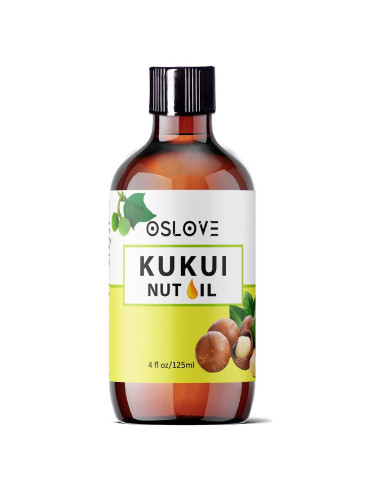 Aceite de Nuez de Kukui Oslove 118 ml - Hidratante Piel y Cabello