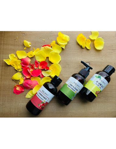 Aceite de Nuez de Kukui Oslove 118 ml - Hidratante Piel y Cabello