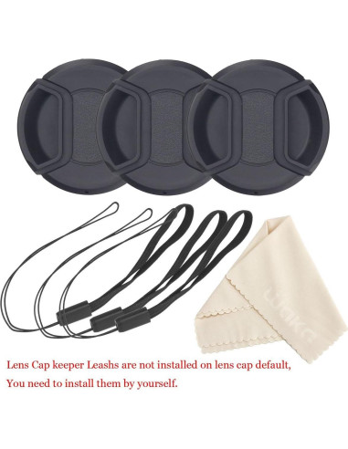 Tapa de Lente 55mm Waka para Nikon D3500 D3400 D5600