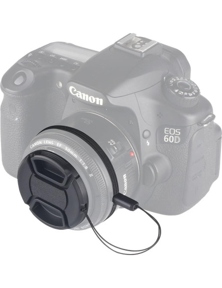 Tapa de Lente 55mm Waka para Nikon D3500 D3400 D5600