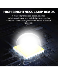 Luz Estroboscópica BRDRC para Drones - Recargable y Brillante 2