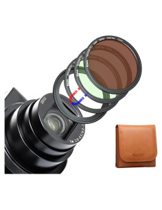 Kit de Filtros Magnéticos Kase para Cámaras Compactas UV/CPL/ND64