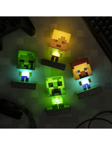 Luz Nocturna Icono Alex Minecraft Paladone 11cm LED