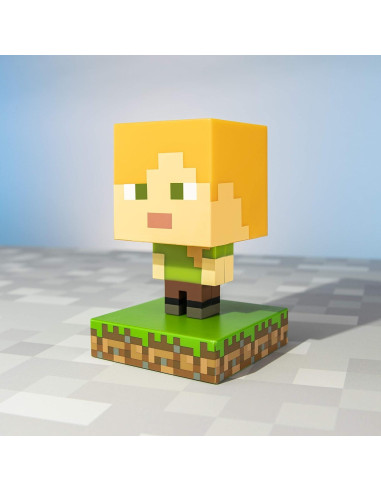 Luz Nocturna Icono Alex Minecraft Paladone 11cm LED