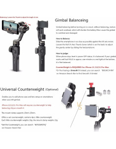 Gimbal Estabilizador Zhiyun Smooth 4 para Smartphone Negro 2