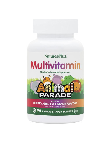 Multivitamina Masticable para Niños Natures Plus 90 Tabletas
