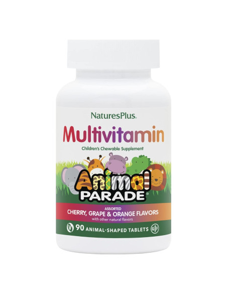 Multivitamina Masticable para Niños Natures Plus 90 Tabletas