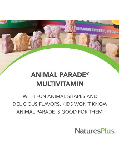 Multivitamina Masticable para Niños Natures Plus 90 Tabletas