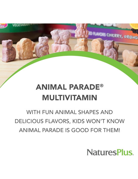 Multivitamina Masticable para Niños Natures Plus 90 Tabletas