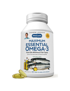 Omega-3 Esencial Máximo Andrew Lessman 30 Gelatinas Menta