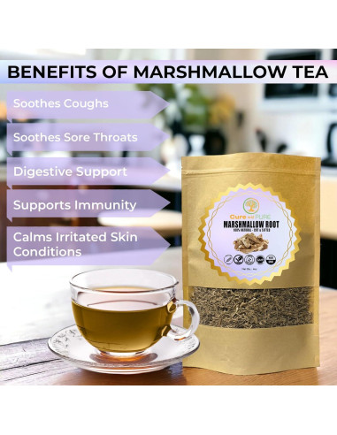 Raíz de Malvavisco Orgánica Cure wid Pure 113.4 g - Bolsa Ecológica