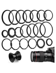 Juego de 20 Anillos Adaptadores de Metal Sedremm para Lentes