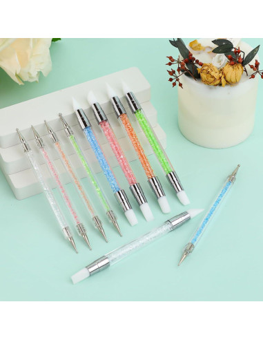 Set de 10 Lápices de Gel para Arte de Uñas Sliverdew