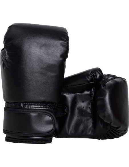 Guantes de Boxeo para Niños HLIN Sparring Negro 0.02 kg