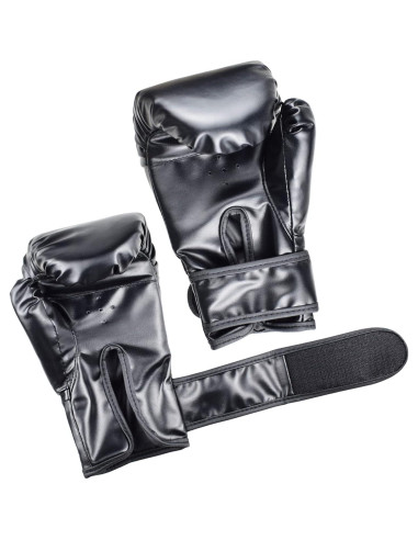 Guantes de Boxeo para Niños HLIN Sparring Negro 0.02 kg