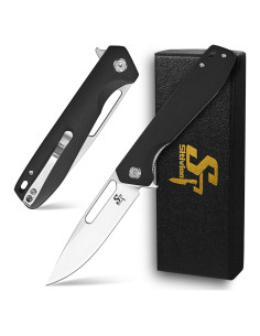 Cuchillo Plegable Sitivien ST801 Acero 8Cr18Mov Mango G10