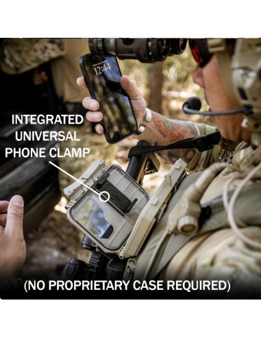 Estuche Thyrm DarkVault Comms 2.0 para Smartphone Negro Grande