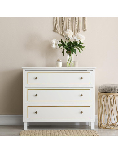 Moldura Autoadhesiva Flexible 20ft Oro Mate JSIWOTH