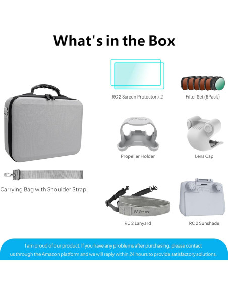 Accesorios FPVtosky Mini 4 Pro 7 en 1 con Estuche y Filtros