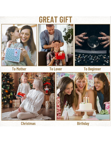 Conjunto de 17 Piezas de Cristales Sanadores Modacraft