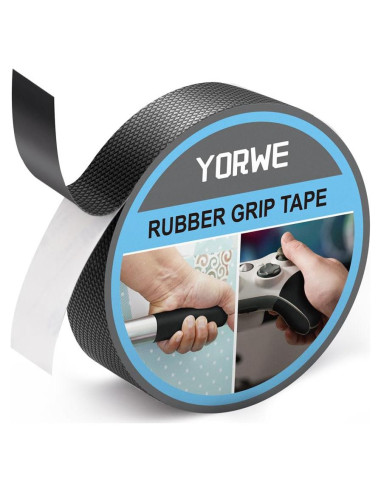 Cinta de Agarre de Goma Yorwe 2.5cm x 3m Antideslizante