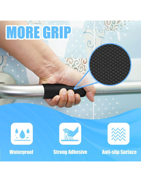 Cinta de Agarre de Goma Yorwe 2.5cm x 3m Antideslizante