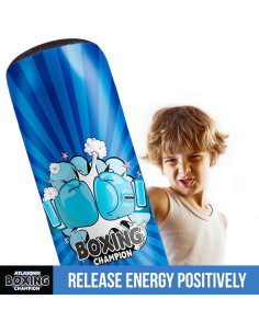 Juguete Inflable de Boxeo Atlasonix 121.92 cm para Niños 2