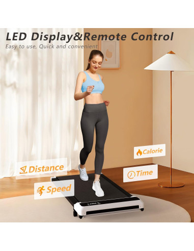 Caminadora 2 en 1 JURITS C7W Compacta Bajo Escritorio 120.2 kg