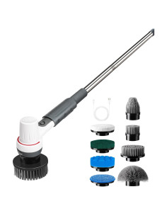 Kit de Limpieza Eléctrico AQQA 8 en 1 para Acuarios IPX9