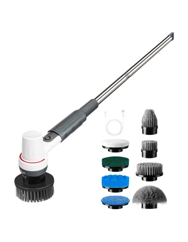 Kit de Limpieza Eléctrico AQQA 8 en 1 para Acuarios IPX9