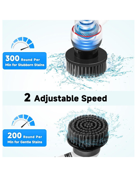 Kit de Limpieza Eléctrico AQQA 8 en 1 para Acuarios IPX9