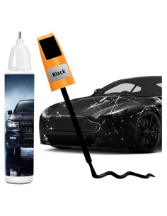 Pintura de Retoque Negra Brillante Filmer 12 ml para Coches