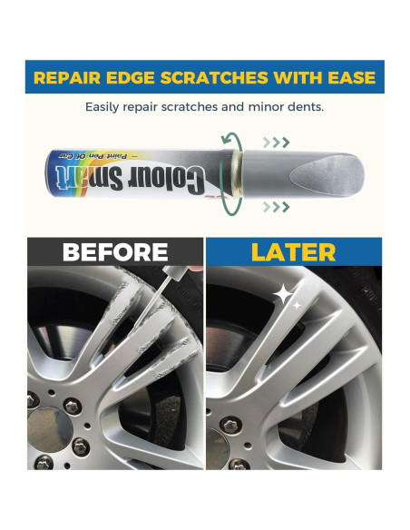 Pintura de Retoque UBOG para Llantas Plata 29.6ml