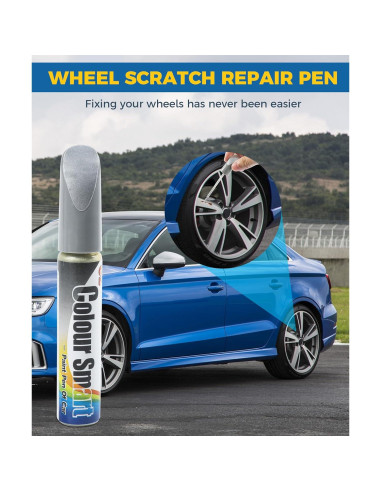 Pintura de Retoque UBOG para Llantas Plata 29.6ml