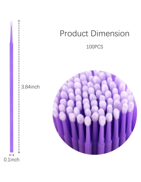 100 Pinceles Micro de Retoque OFBAND para Automóviles