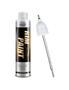 Pintura para Llantas Plateada xdotoar 12 ml Resistente al Agua