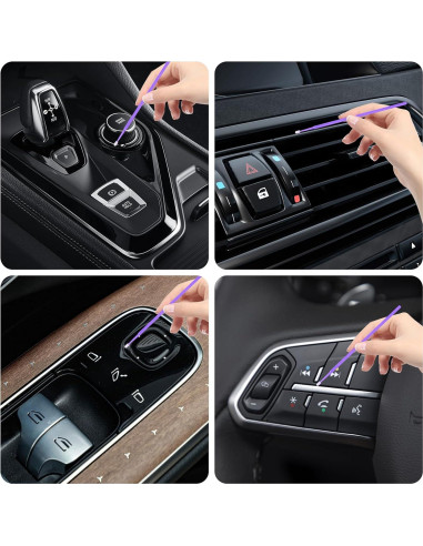 100 Pinceles Micro de Retoque OFBAND para Automóviles