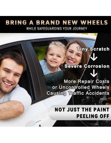 Pintura para Llantas Plateada xdotoar 12 ml Resistente al Agua