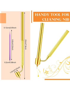 Tondiamo 101 Piezas Pinceles de Pintura 0.5 mm para Autos 2
