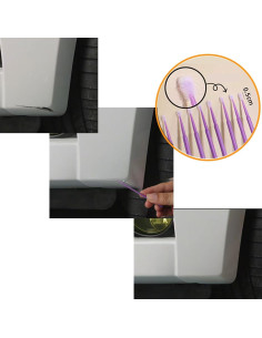 Pinceles de Retoque AMZABBY 300 Piezas 1.5-2.5mm 2