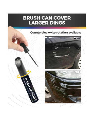 Bolígrafo de Pintura Automotriz UBOG Negro 1ml para Rayones