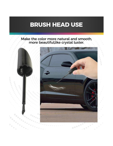 Bolígrafo de Pintura Automotriz UBOG Negro 1ml para Rayones