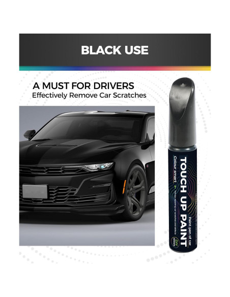 Bolígrafo de Pintura Automotriz UBOG Negro 1ml para Rayones