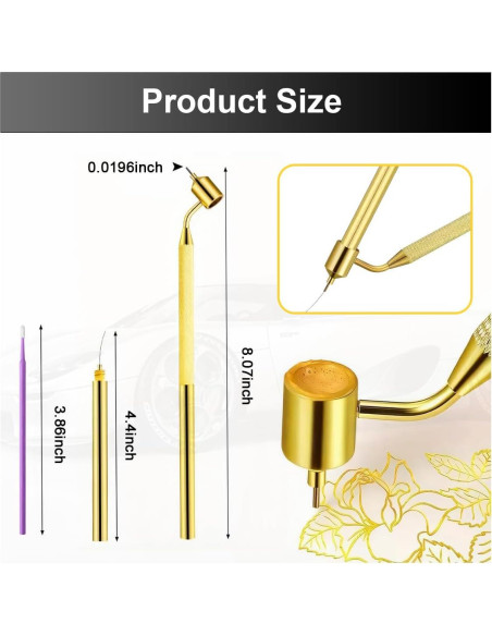 Bolígrafo de Pintura de Retocado DUSCOKE 0.5mm 100 Piezas