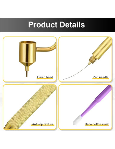 Bolígrafo de Pintura de Retocado DUSCOKE 0.5mm 100 Piezas