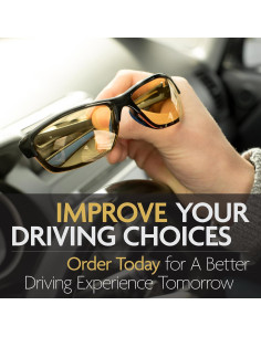 Gafas de Conducción Nocturna Spektrum LUM-180 Antirreflejo 2