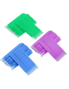 Pinceles de Retoque Automotriz Saihisday 300Pcs 2.5mm 2.0mm 1.5mm 2