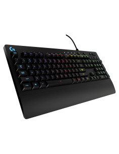 Teclado Gaming Logitech G213 Prodigy RGB Resistente - Negro