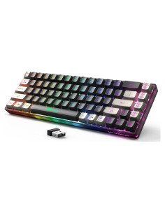 Teclado Gaming Inalámbrico GEODMAER 68 Teclas Retroiluminado