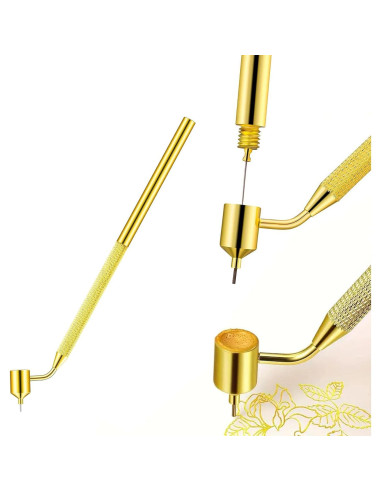 100 Pinceles de Retoque Supkeyer 0.5 mm para Pintura